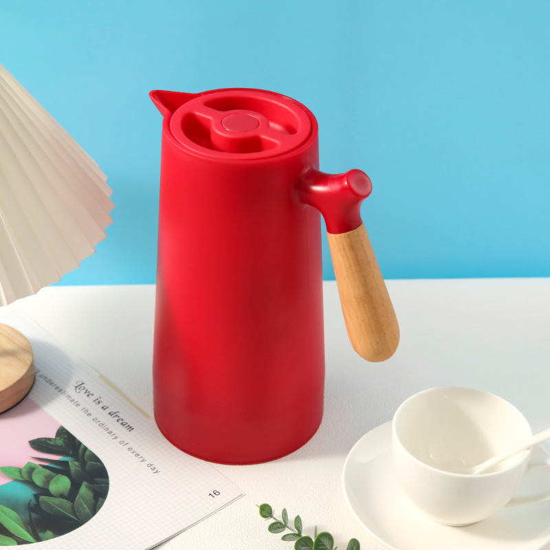 Coffee Tea Equipment - Grote capaciteit geïsoleerde waterkoker met houten