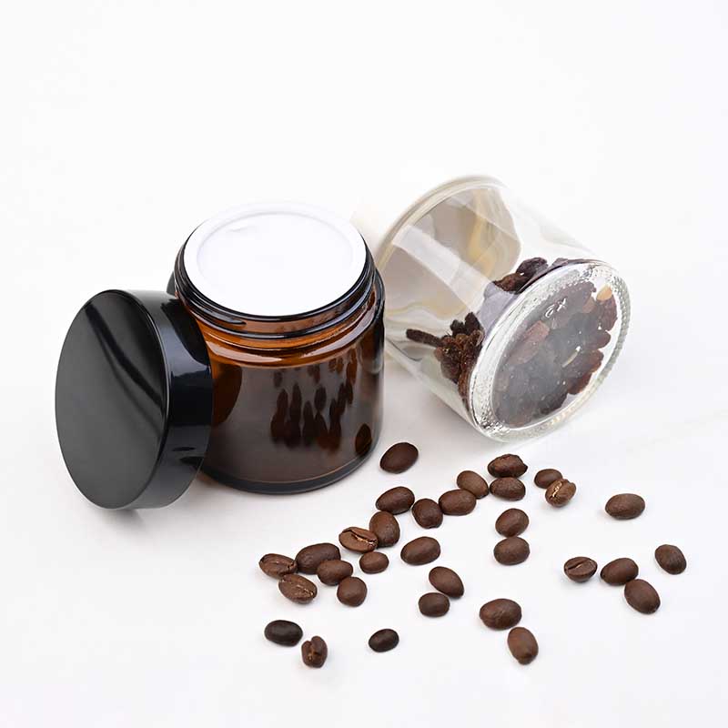 Coffee Tea Bean - Draagbare glazen koffieboonopslagpot 130 ml stofdicht