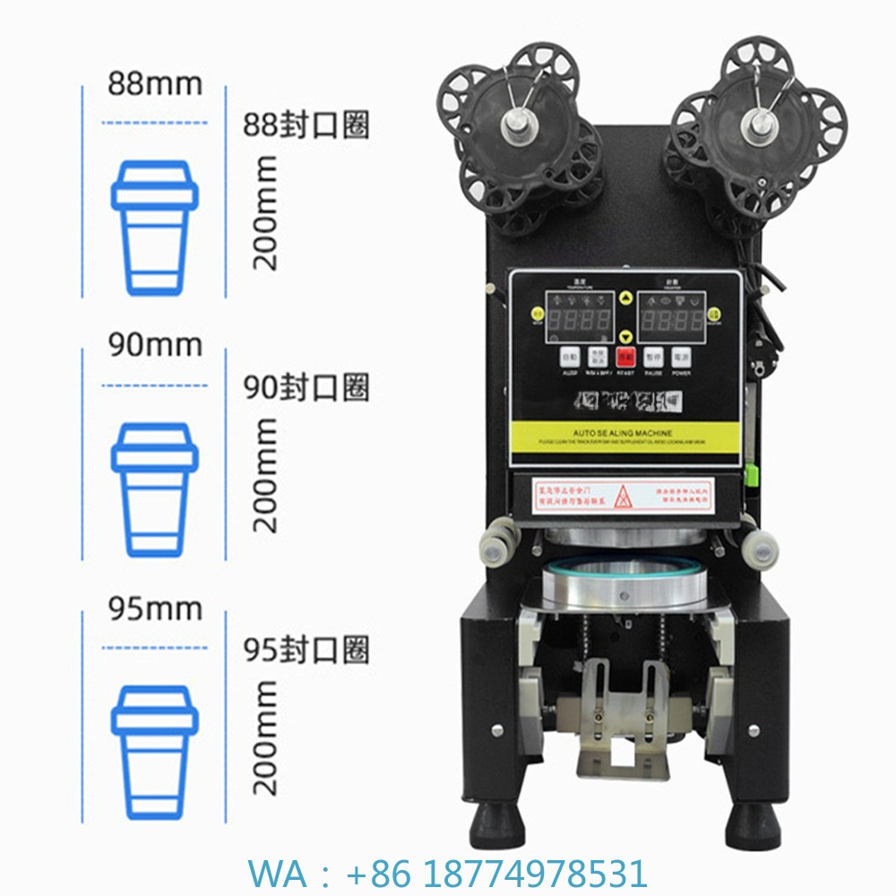 Coffee Tea Bean - 88/90/95 PP/PE/Papier Automatische Bubble Sluitmachines Melk
