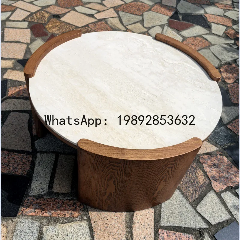Coffee & Tea Restaurant - H5.20 salontafel van massief hout -