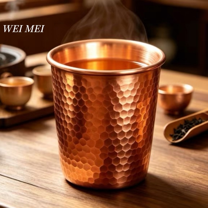Coffee Tea Friends - Handgemaakte koperen ontbijtkoffiekop, Water Mule 350