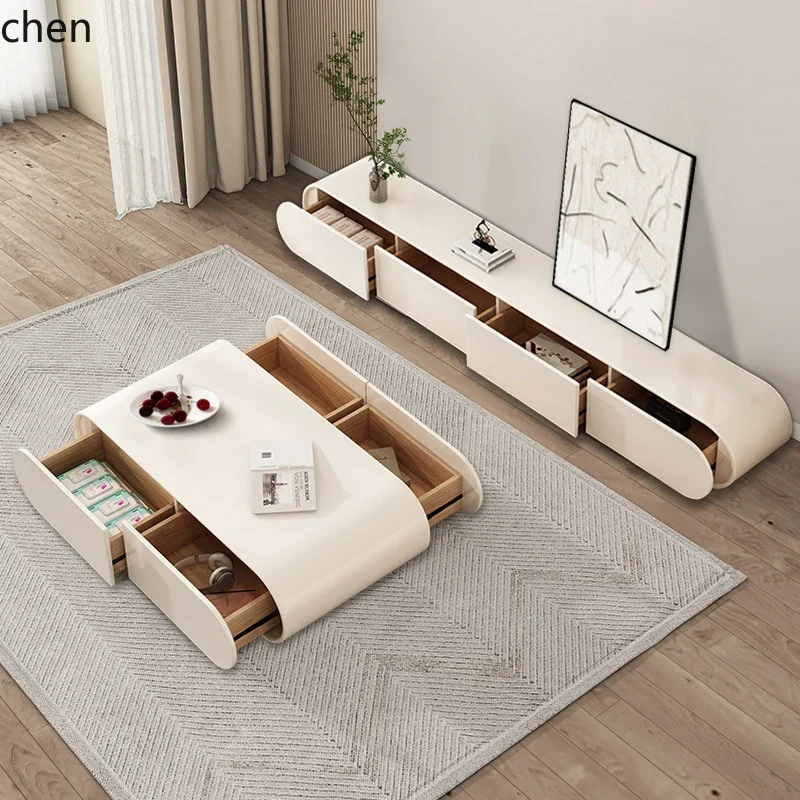 Coffee & Tea Restaurant - b11-7.2 Lichte luxe moderne salontafel van