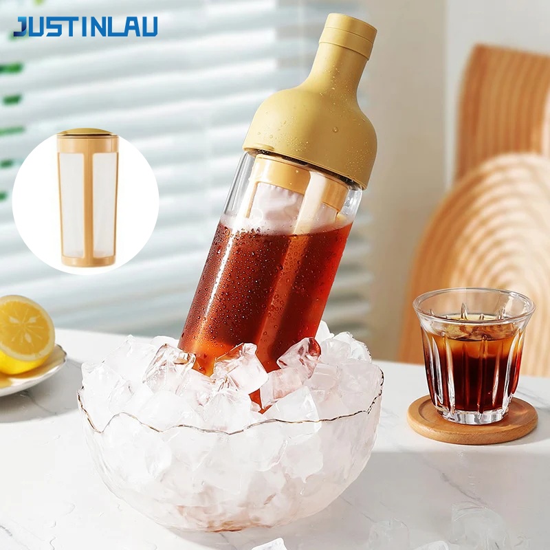 Tea And Coffee Kettle - JUSTINLAU 1L Cold Brew Koffiekan Fruitthee-brouwketel