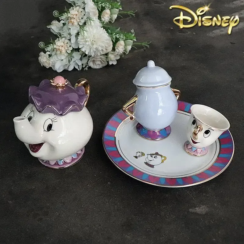 Coffee Tea Mix - Hete theepot cartoon Belle en het