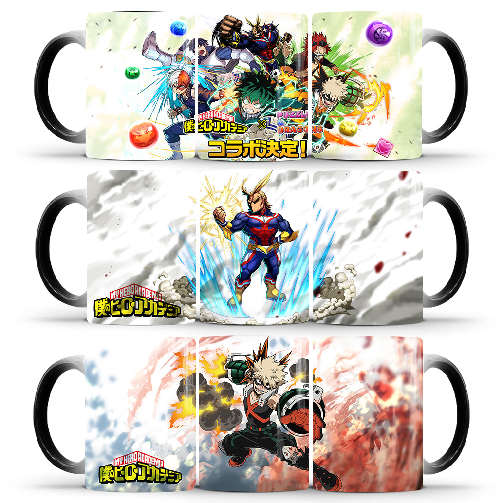 Coffee Tea Friends - My Hero Academia Verkleurende Mok Anime