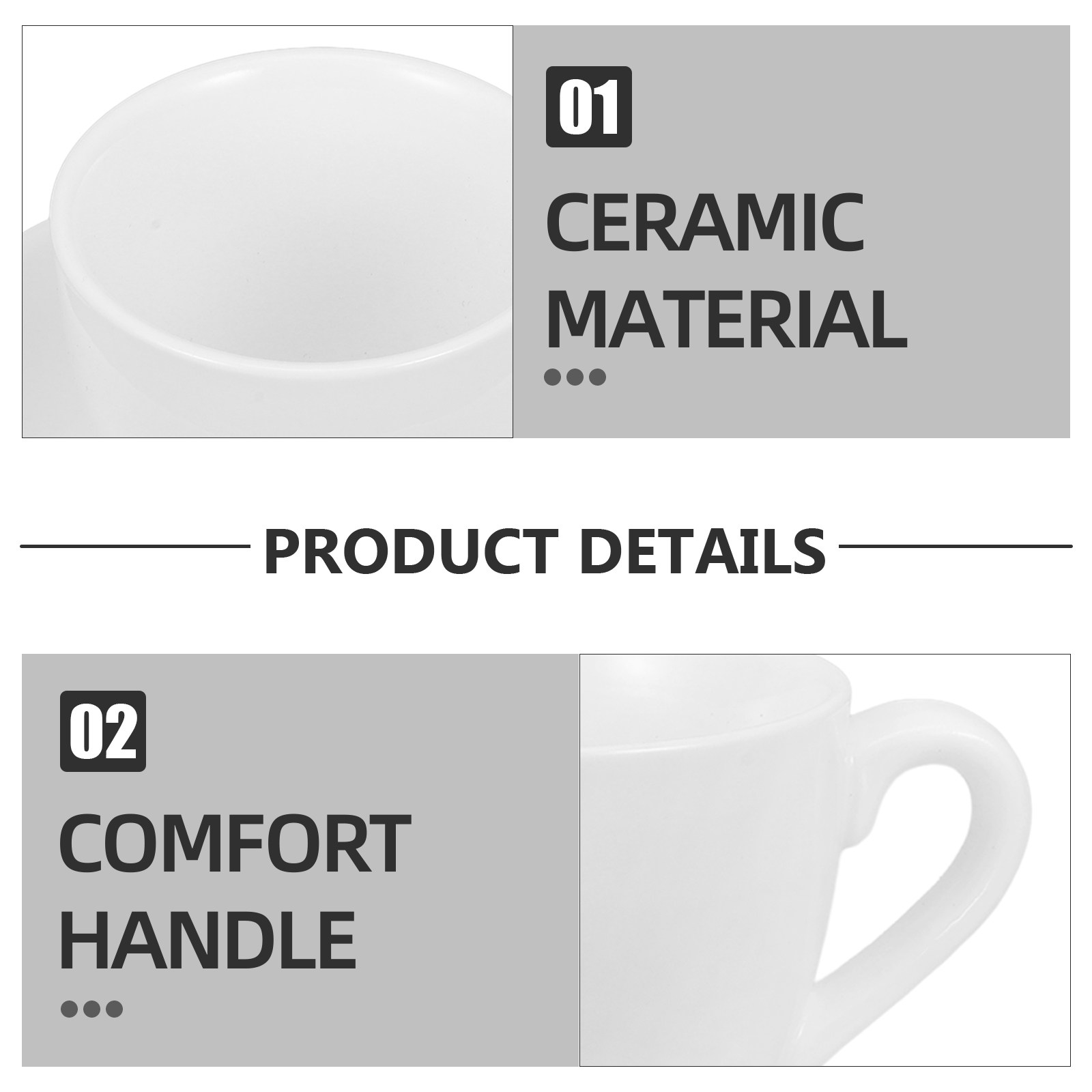 1 set keramische theekopjes me - Coffee Tea Home recensie en prijs