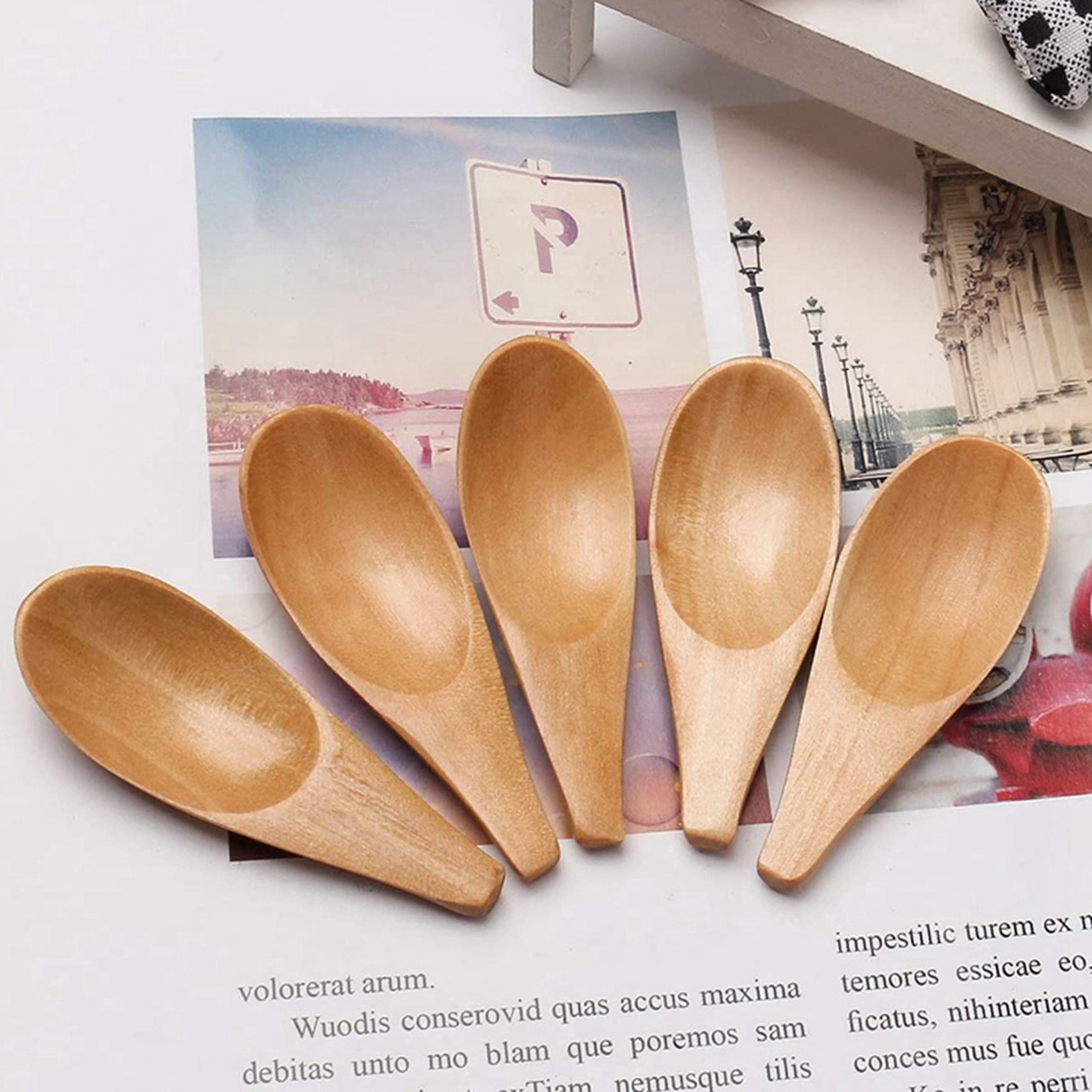 A04G-10 Stuks Mini Houten Lepe - Coffee Tea Etc recensie en prijs
