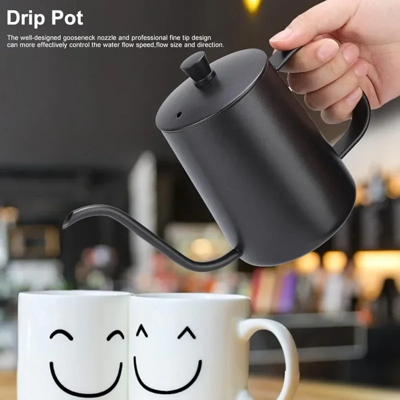 350/600ML Rvs Drip Ketel Zwane - Tea And Coffee Kettle recensie en prijs