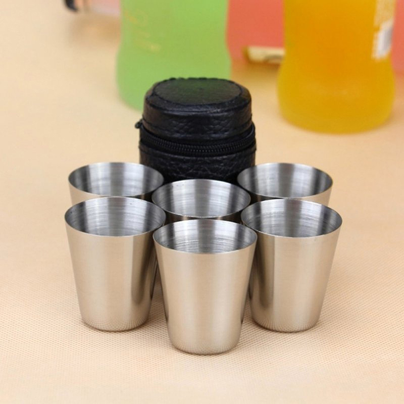4/6 Stuks Roestvrij Stalen Bek - Coffee Tea And Sugar Canister Set recensie en prijs