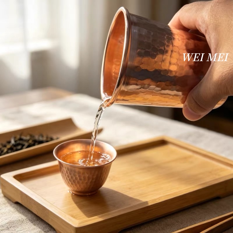 Handgemaakte koperen ontbijtko - Coffee Tea Friends recensie en prijs