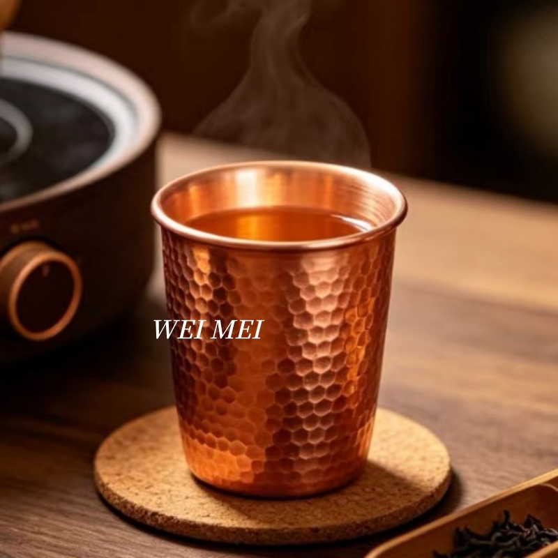 Handgemaakte koperen ontbijtko - Coffee Tea Friends recensie en prijs