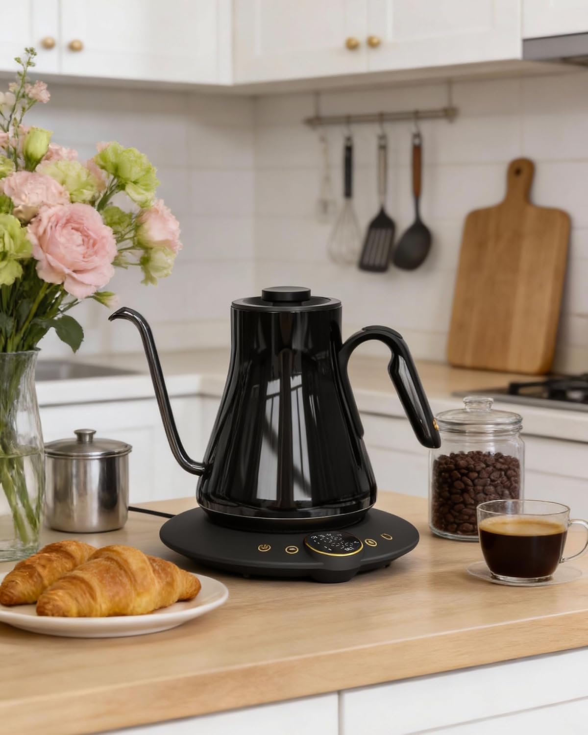 Elektrische waterkoker met zwa - Tea And Coffee Kettle recensie en prijs