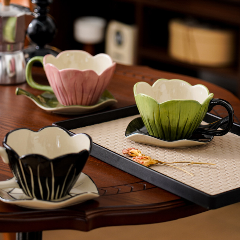 Onregelmatige handgeschilderde - Coffee Tea Leaf recensie en prijs