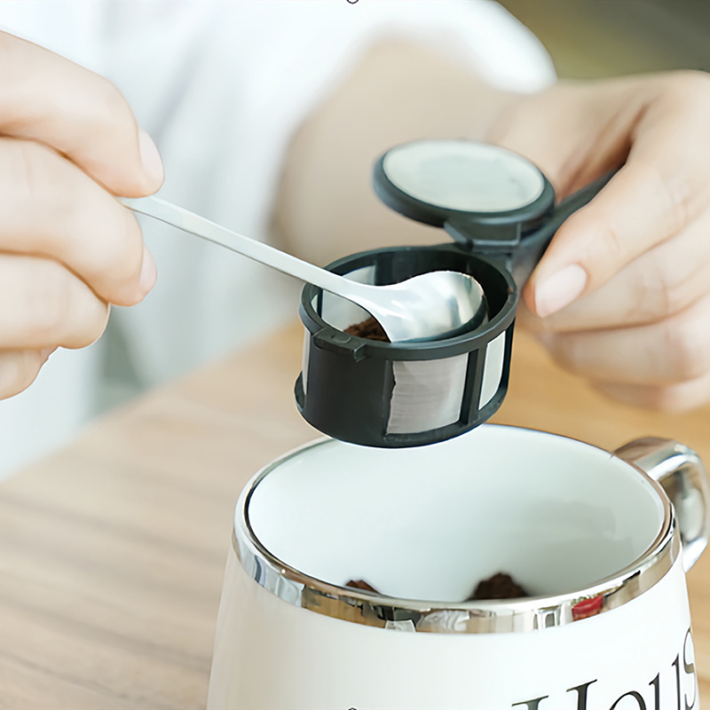 1PC Koffiecapsule Poederfilter - Coffee Tea Leaf recensie en prijs