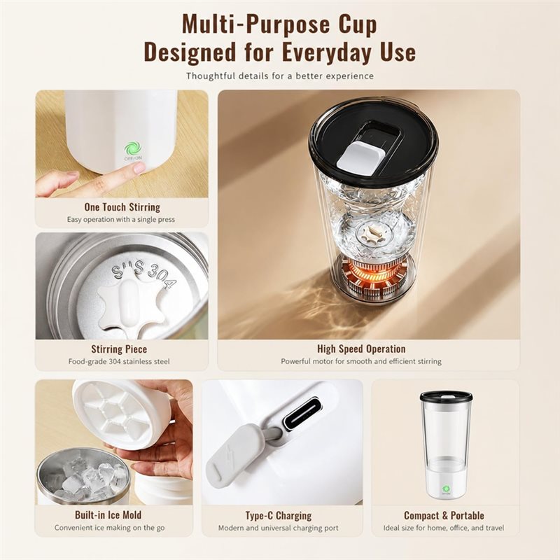 BAAG-Magnetische koffiemengbek - Coffee Tea Mix recensie en prijs