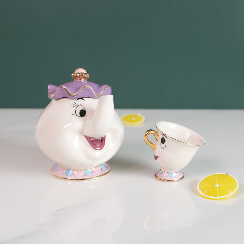 Hete theepot cartoon Belle en  - Coffee Tea Mix recensie en prijs
