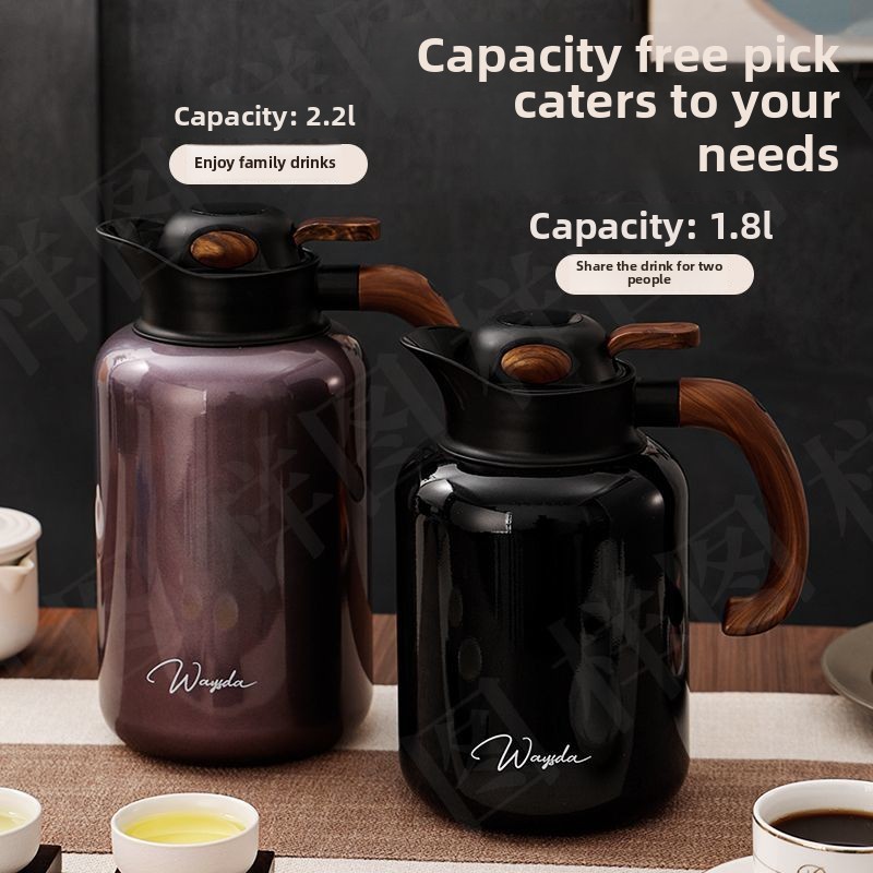 Roestvrijstalen thermische iso - Tea And Coffee Kettle recensie en prijs