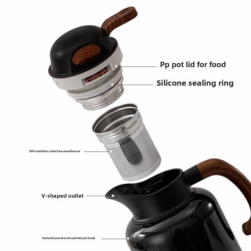 Roestvrijstalen thermische iso - Tea And Coffee Kettle recensie en prijs