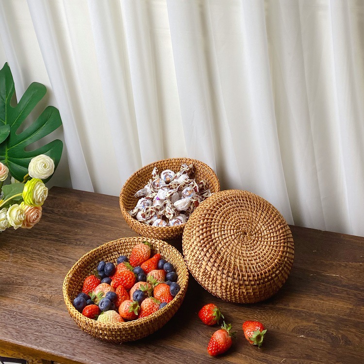 Vietnamese rotan fruitmand, th - Coffee Tea Vietnam recensie en prijs