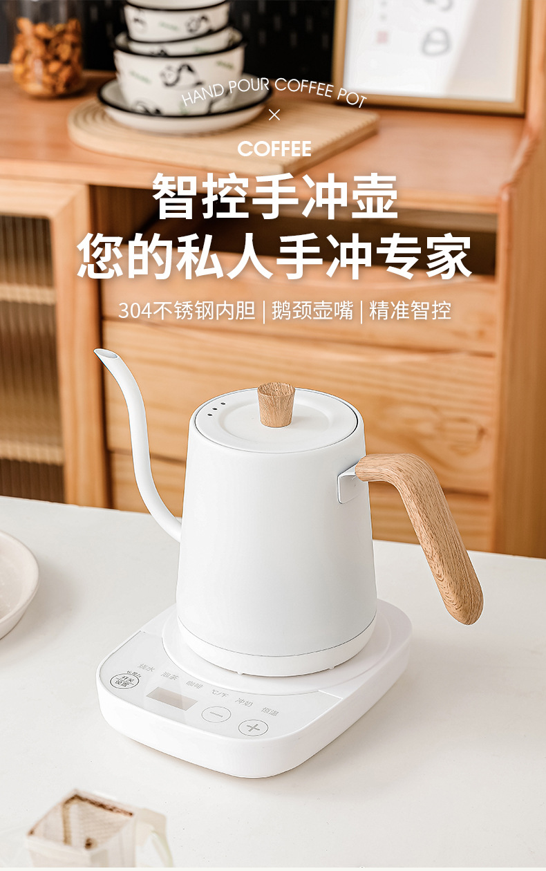 Elektrische gooseneck waterkok - Tea And Coffee Kettle recensie en prijs