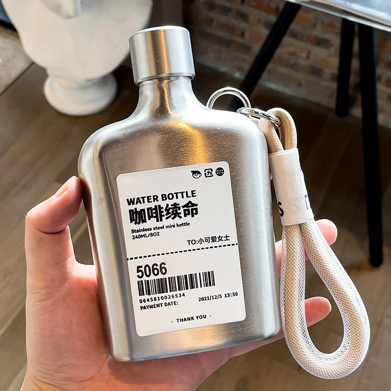 9Oz Roestvrijstalen Heupfles D - Coffee Tea Vodka recensie en prijs