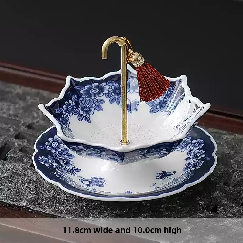 Chinese blauw-witte porseleine - Coffee Tea Leaf recensie en prijs