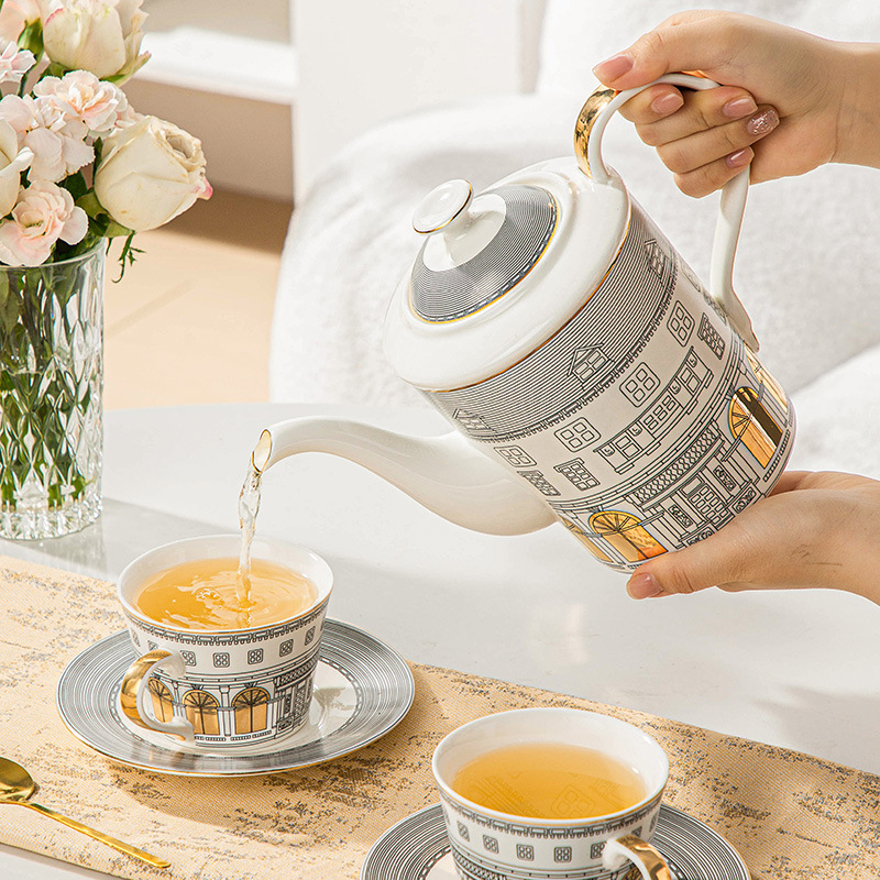 Architecturale kop en schotel  - Coffee Tea Mix recensie en prijs