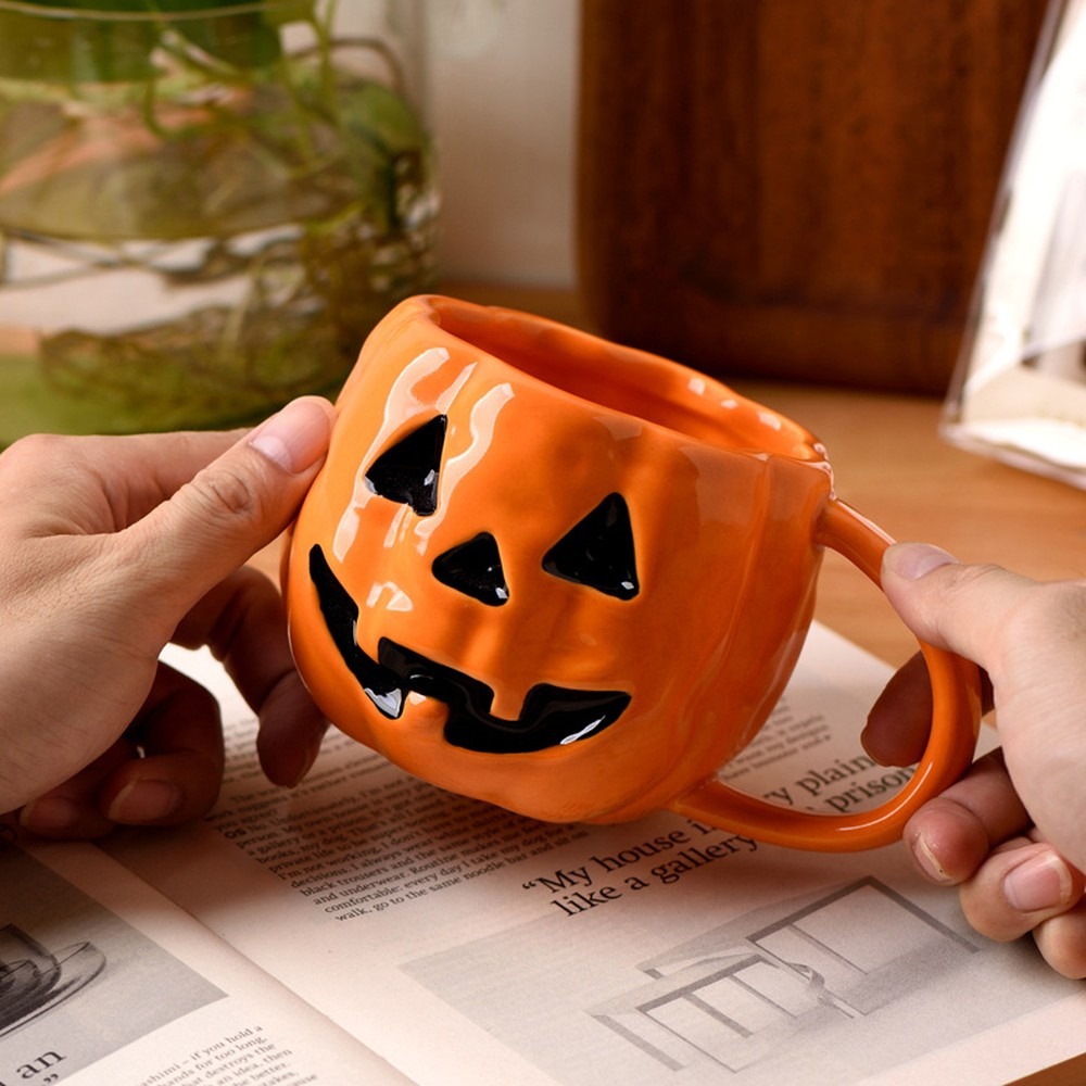 Halloween Pompoen Spook Kerami - Coffee Tea Friends recensie en prijs