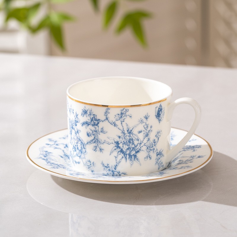 Nieuwe Europese Bone China Kof - Coffee Tea Friends recensie en prijs